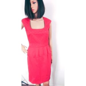 ANTONIO MELANI. Peplum dress